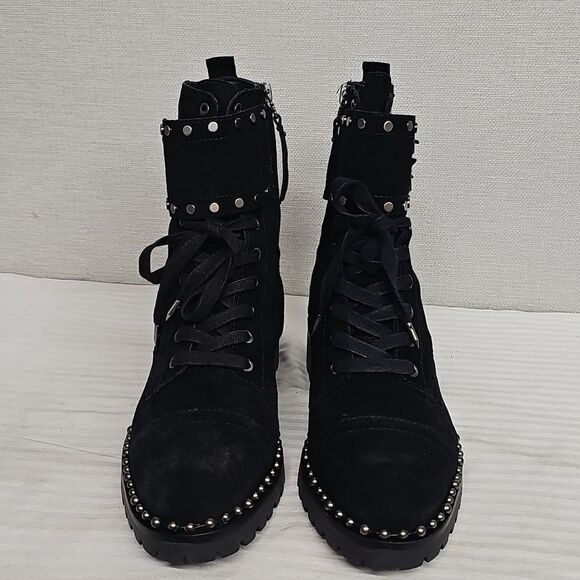 SAM EDELMAN JENNIFER STUDDED ANKLE BOOTS BFPM-04-018 - Picture 2 of 10